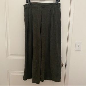 Mango flowy wide leg pants